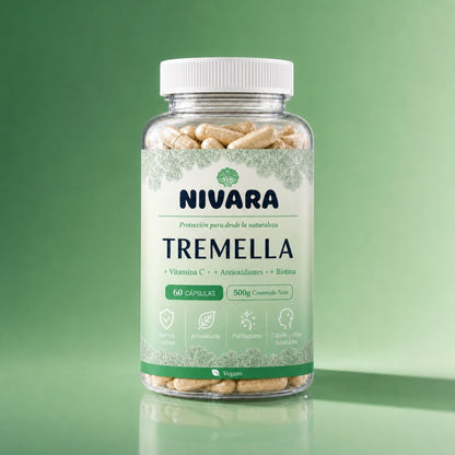 Cápsulas con TREMELLA + VITAMINA C